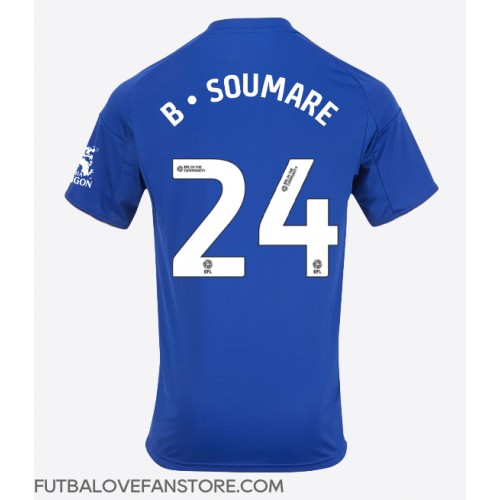 Leicester City Boubakary Soumare #24 Domáci futbalový dres 2025-26 Krátky Rukáv Leicester City Boubakary Soumare #24 Domáci futbalový dres 2025-26 Krátky Rukáv